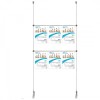 A2 Rod wire rope cable display ceiling floor KIT