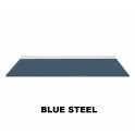 Blue Steel Colour Glass Shelf 