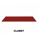 Claret Colour Glass Shelf 
