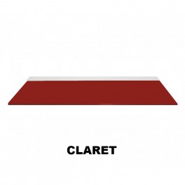 ClaretColour Glass Shelf 