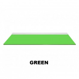 Green Colour Glass Shelf 