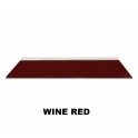 Wine Red Colour Glass Shelf 