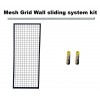 Mesh Grid Sliding Wall Picture Hanging System