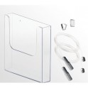 Brochure Holder Ceiling to Floor Hanging Kit