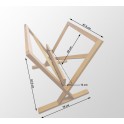 Wooden Cradle Print Browser XL