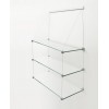 Glass & Cable shelf with Clip Rail