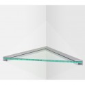 Curved & Straight Corner Glass Shelf 