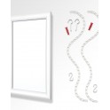 Ceiling Hanging Chain Kit Frame (A4)