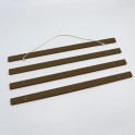 Wooden Poster Hangers (Coloured)