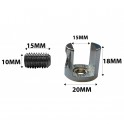Rug Hanging Cable Kit with U-Rail