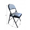 Folding Exam Table and Chair Set