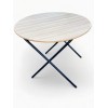 Beech Wood Round Folding Table