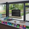 Double Sided Chalkboard Window Display Suction Cups Hanging
