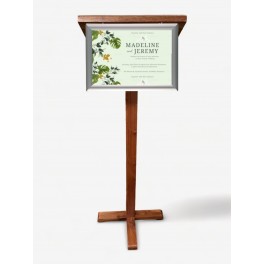 Expo Lectern with Display frame & Acrylic Sheet