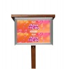 Expo Lectern with Display frame & Acrylic Sheet