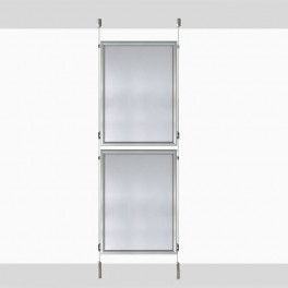 Double Sided Click Snap Frame Ceiling to Floor Kit