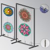 Circular Tapestry Exhibition Stand