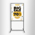 Free Standing Pavement Sign Poster Stand AO