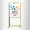 Free Standing Pavement Sign Poster Stand AO