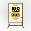 Free Standing Pavement Sign Stand