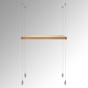 Wooden Shelves Suspended Ceiling to Floor Cable Kit (Fitting Only)