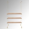 Wooden Trojan Shelf Suspended Cable Display Kit (Ceiling to Floor)