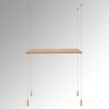 Wooden Trojan Shelf Suspended Cable Display Kit (Ceiling to Floor)