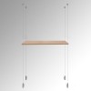 Wooden Trojan Shelf Suspended Cable Display Kit (Ceiling to Floor)