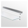 Floating Glass Shelf 12mm with Bracket