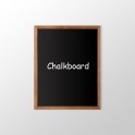 Wooden Chalkboard Frame (Non-Printed Blackboard Frame)