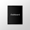 Wooden Chalkboard Frame (Non-Printed Blackboard Frame)