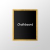 Wooden Chalkboard Frame (Non-Printed Blackboard Frame)