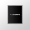 Wooden Chalkboard Frame (Non-Printed Blackboard Frame)