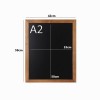 Wooden Chalkboard Frame (Non-Printed Blackboard Frame)