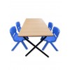 Kids Folding Table with Chairs Set