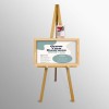 Display Easel with Leaflet holder