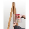 Wooden Display Easel With Artist Caption Holder