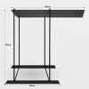 Free Standing Retail & Shop Rug Carpet Display Stand (Free Standing)