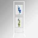 Suspended Poster Display Holders Free-Standing Stand A2 (Portrait/Landscape)