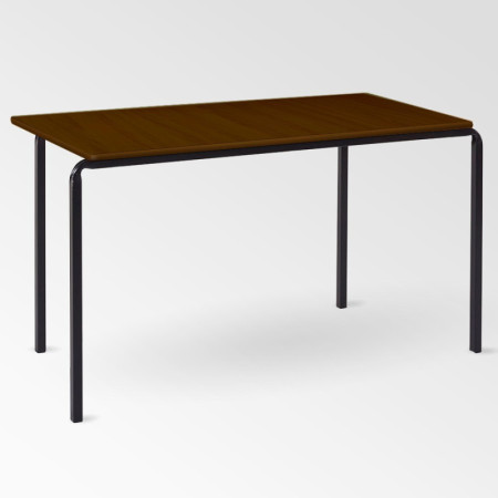 Stacking Rectangular Table - Coloured (Red, Walnut, Lime Green & Blue) | IMPSUK