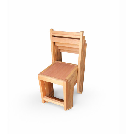 Kids Stacking Wooden Chair | IMPSUK