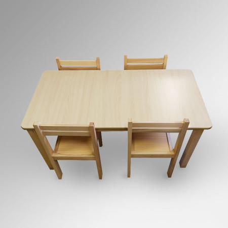 Kids Activity Pre-School Classroom Study Table - Coloured | IMPSUK