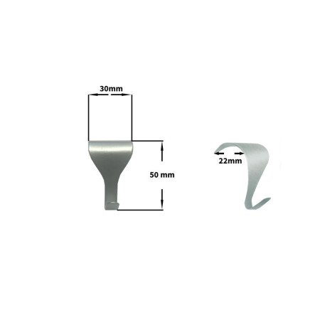 Moulding Hook Holed | Impsuk
