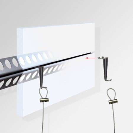 Plaster Rail Hook | IMPSUK