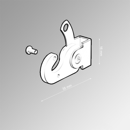 Rod Hanging Security Hook | IMPSUK