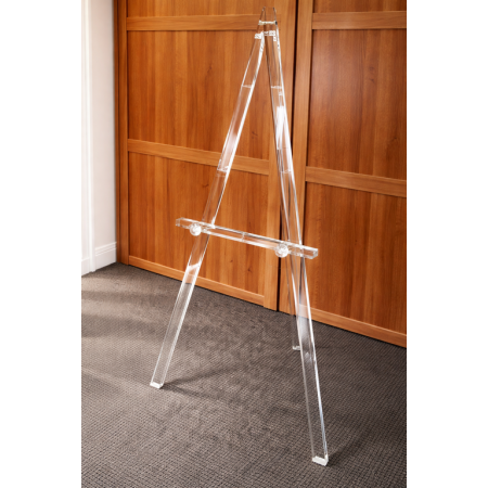 Clear Easel Transparent Easel Perspex easel | IMPSUK