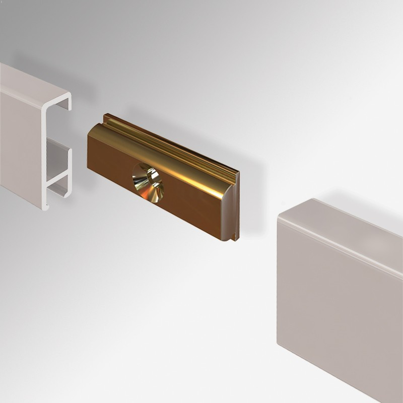 Clip Rail Straight Connector - Joiner |IMPSUK
