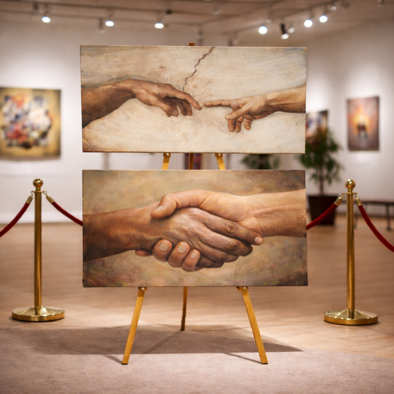 Greco Metal Double Easel | IMPSUK