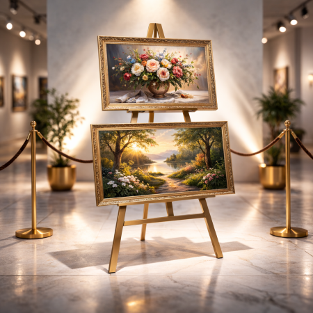 Greco Wood Double Easel | IMPSUK