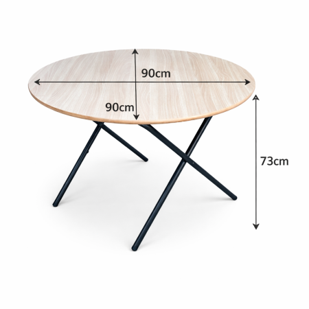 Round Folding table | IMPSUK